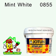 7L MINT WHITE 0855 JOTUN PAINT JOTAPLAST MAX Interior Acrylic Emulsion Paint Suitable for Walls & Ce