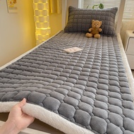 Sheepskin Velvet Mattress Carpet, Soft, Warm Material Bed Mattress Carpet