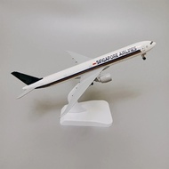 FW B777 Singapore Airlines Aircraft Model 20cm  Simulation Airplane Model plane Ornament Collection 