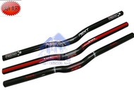 New post TAT full carbon fiber 25.4MM small diameter handlebar folding handlebar cross bike-yan