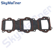 6H3-13622-A1 Marine Intake Manifold Gasket 6H3-13622 for Yamaha Outboard Engine 60HP 70HP 3-Cyl Mari