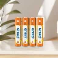 【GREENON】超鹼電池 4號鹼性電池(AAA) 適用無線鍵盤、手電筒