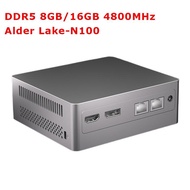 SZBOX N100 Intel Alder Lake หน้าต่างพีซีขนาดเล็ก11 DDR5 4800Mhz 16GB SSD 512GB BT4.2 Wifi คู่1000M ส