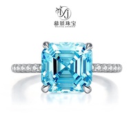 Diamond 91J Simulation Silver Wedding Ring View Diamond High Carbon Diamond 9 Jewelry * Mousse 2023 