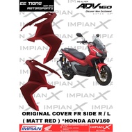 COVER FR SIDE R / L ( MATT RED *R-420M ) *64400 ( R ) / *64500-K0W-M50ZD ( L ) FOR HONDA ADV160 ORIG