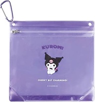 Tees Factory Sanrio Characters Carabiner Zipper Case, Chromi, H6.9 x W 7.1 inches (175 x 180 mm), SR