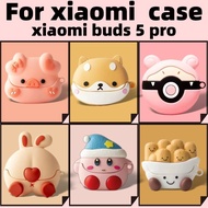 For xiaomi Buds 5 Pro Shockproof Headphone Case Cover xiaomi Buds 5 pro Shockproof Silicone Cover Sh