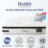 MUSE Design Honey PURE MEMORY 10 Inch Memory Foam Mattress