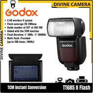 GODOX TT685II Flash Speedlight Camera Flash E-TTL High-Speed Sync for Can/Nik/Fuji/Sony/Oly & Pana