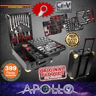 APOLLONINE - Satagood 399pcs Tools Set Hand Tools Set With Luggage Tool Box CRV Tool Kit Set Origina