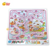 Snake Ladder Game Adventure Mouse Size 39x36cm Plus 2 Walking Cartoons (Mixed Styles Mixed Colors) 1