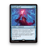 [MTG] Wizard's Staff (59) [HOB] [BLUE] [RARE] | Magic the Gathering