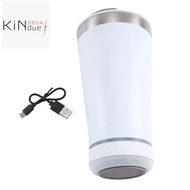 USB 16Oz Thermal Bluetooth Tumbler Reusable Stainless Steel Double Wall Tumbler 473ML Insulated Beer