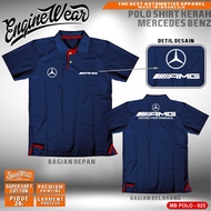 polo shirt mercedes benz W124 W202 W203 W204 W205 W210 W211 W212 W140 kaos kerah mercy tshirt  brabu
