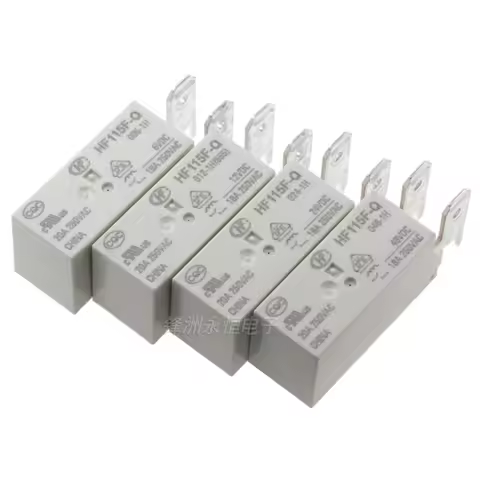 2PCS Relay HF115F-Q-005 006 012 024-1D -1H 18A One Group Usually Open