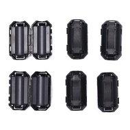【NEW】 6pcs/lot Clip On Emi Rfi Noise Ferrite Core Filter For 7mm Cable N3