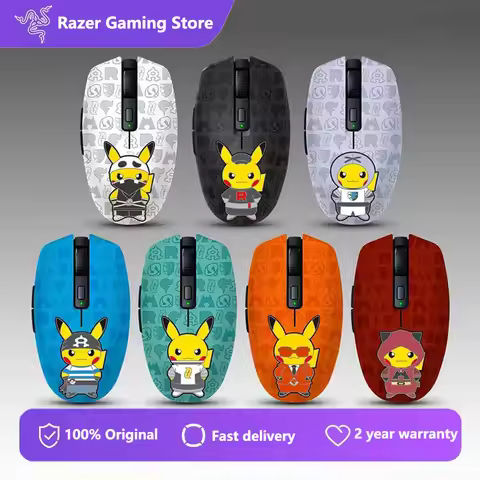 Razer x Pokemon Prankster Pikachu Limited Edition Orochi V2 Dual-Mode Wireless Gaming Mouse, 60g Ult