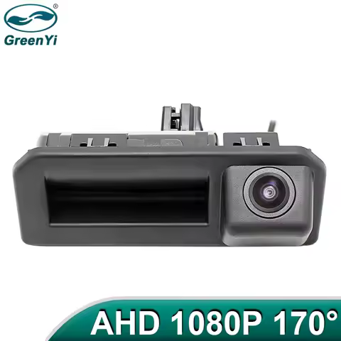 GreenYi 170 Degrees 1920x1080P HD AHD Vehicle Rear View Camera For Audi Q2 Q5 A5 VW Skoda Kodiaq Cay