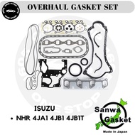 ISUZU NHR 4JA1 4JB1 4JB1T JAPAN SANWA GENERAL OVERHAUL GASKET/ TOP GASKET SET FULLSET