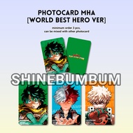 Photocard My hero Academia [World Best Hero Ver] / Boku no Hero Academia [SHINEBUMBUM]