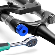 home_style.sg Mountain Bike Front Fork Cap Socket 32mm Aluminum Alloy Shock Absorber Air Chamber Cov