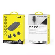 budi GaN PD 3.0 65W Type C 旅行充電器 澳/歐/英/美規 多插頭 氮化鎵 充電頭 手機 可充手提電腦