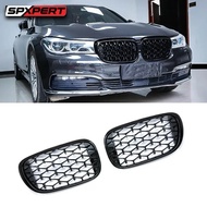 Bmw G11 G12 diamond grill all black BMG12-FG03