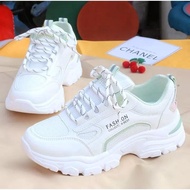 D79- Women's Shoes Korean Sneakers Wanwoo Women's Strap Sneakers