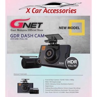 GNET GDR Blackbox 2CH HDR FHD/FHD (1920 x 1080P) + Micro SD Card (32GB)