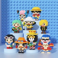 Cute Block Mini Character Building Block Cartoon Mini Building Blocks Small Particle Assembly Buildi