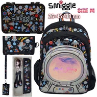 Smiggle Astronaut Bag/Smiggle Backpack Backpack/Smiggle Animalia Junior Character Backpack/Kindergarten School Backpack Boys Planet Rocket