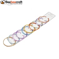 1set Round Anodized Aluminum Wire Flexible Lightweight Craft Wire Mixed color 22 Gauge 0.6mm 65.62 F