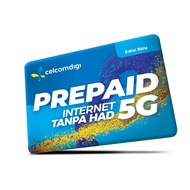 Celcom 5G Sim Card Number Prepaid Unlimited Data 999GB (for modem/phone)