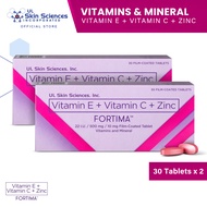 Fortima (Vitamin E + Vitamin C + Zinc) 30s Box (2 boxes)