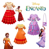 Disney Encanto Isabela Dolores Pepa Madrigal Costume for Kids and Teens Cosplay Halloween