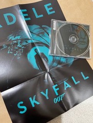 ADELE Skyfall 007 愛黛兒 空降危機 007 專輯 《附贈單曲海報》