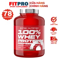 Scitec Nutrition 100% Whey Protein Professional Milk Powder (5Lbs), Protein Supplement, BCAA and EAA
