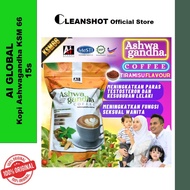 ASHWAGANDHA COFFEE KSM 66 15 SACHETS AI GLOBAL ORIGINAL HQ