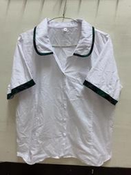 大尺碼 樹人家商制服上衣 二手制服 二手學生制服 台灣學生制服 女學生襯衫 水手服
