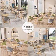 Table Small Round Table Simple Casual Negotiation Balcony Combination Shop Meeting Table Chair Offic