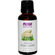 Now Foods, 100% Pure Atlas Cedar Essential Oil (30 ml)