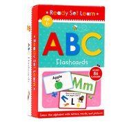 Flash Cards English Original Matching Word Cards ABC Flashcards abc Letter Words Learning Cards Pres