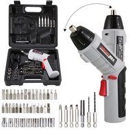 Cordless Electric Screwdriver Drill Tool Set /USB Power Rechargeable Battery 45pcs Tool Kit With Carry Case-SG Delivery
