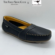 Kangaroo Full Leather Ladies Women Slip-On Flats Loafer Shoes Kasut Sarung Kulit Wanita 5057