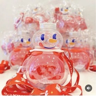 Botol minum plastik tumblr mixue wang 700ml snowking - botol mixue -
