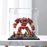 Lego Acrylic Display Box MY | For 76247 Hulkbuster, Popmart Labubu Zimomo (Kotak Pameran | 反浩克装甲展示盒)
