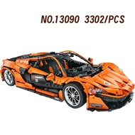 Compatible with LEGO MOC-20674 16915 Công nghệ cao McLaren P1 Supercar 1: 8 Khối xây dựng Mô hình 13