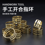 Diy Jewelry Accessories Handmade Ring Open Ring Ring Beaded Handmade Ring Accessories Copper Materia