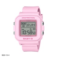 CASIO นาฬิกาข้อมือผู้หญิง BABY-G BGD-10 Series รุ่น BGD-10-1 BGD-10-3DR BGD-10-4 สายเรซิน (CMG)