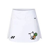 YONEX Table Tennis Skirt 2024 New Quick Drying Sports Short Skirt High Waist Running Badminton Tennis Half Skirt Yoga Fitness Marathon Fake Two Piece Pant Skirt Yonex Skirt